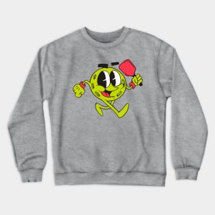 Pickeball Cartoons Crewneck Sweatshirt